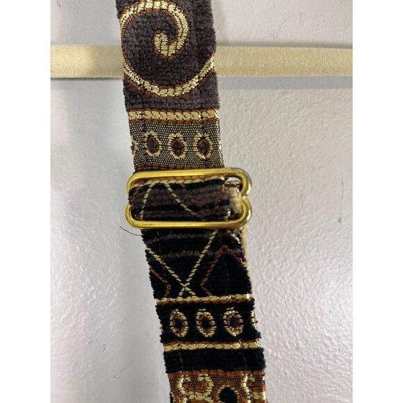 Tapestry Floral Crossbody Boho Western Retro 80s Tribal Funky Artsy Classic Chic - Picture 7 of 11